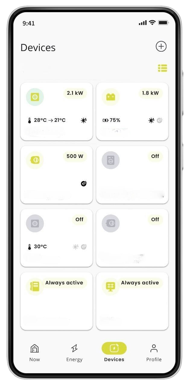 De XXODD-app op telefoon en tablet