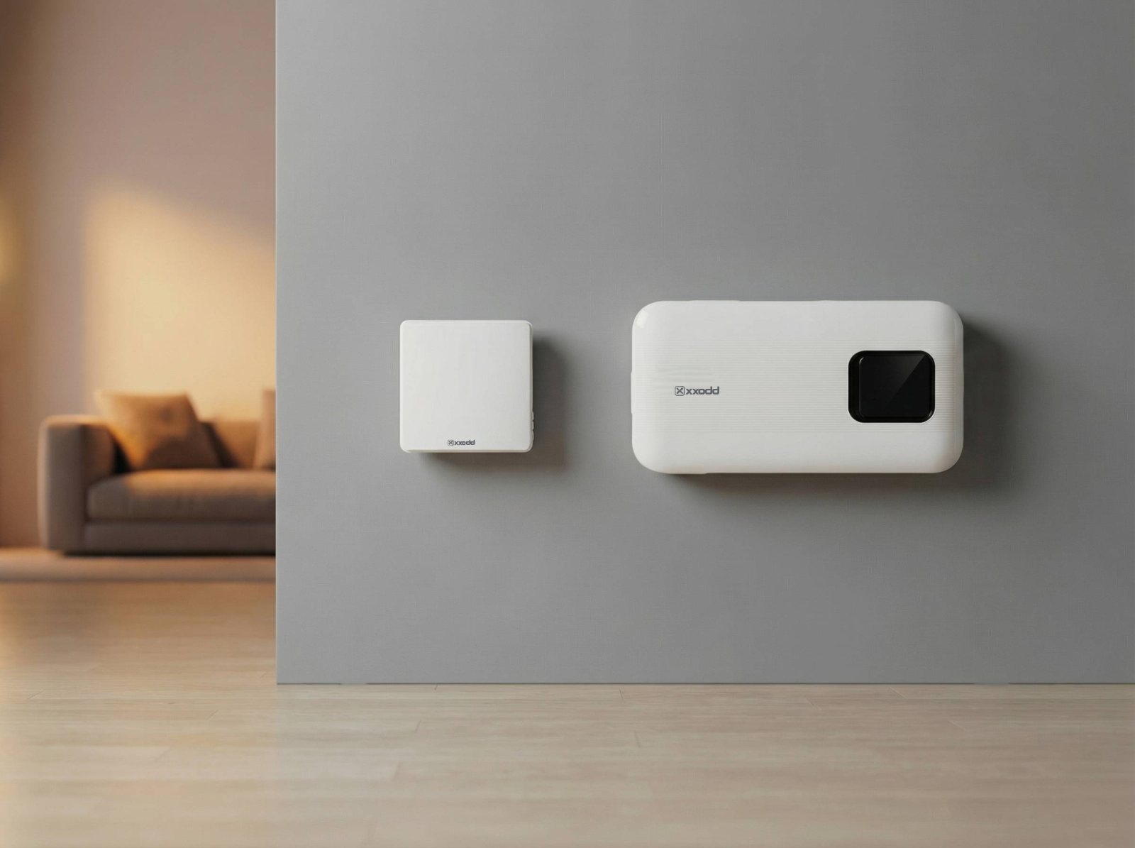 XXODD AirManager aan de wand